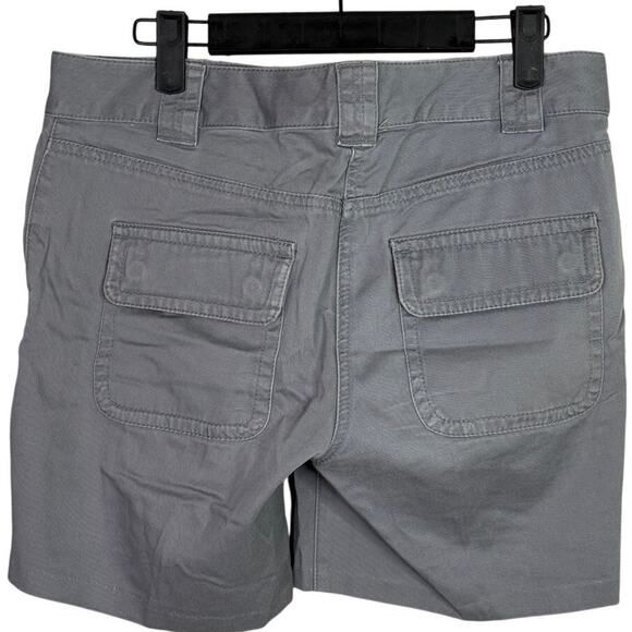 J. Crew Classic City Fit Twill Chino Flat Front 4 Pockets Casual Shorts 4 Grey - Picture 4 of 15